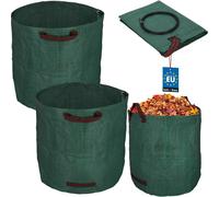 KOTARBAU® Lot de 2 sacs à déchets de jardin Benne à mortier 270 L Sac à plantes Sac à feuilles Sac à déchets de jardin Sac & conteneur Sacs à déchets de jardin Tontes de gazon pour déchets de jardin S
