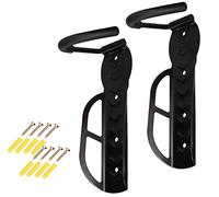 KOTARBAU® Lot de 2 supports muraux pour vélo - 30 kg - Pour montage mural - Pour le garage