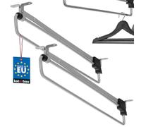 KOTARBAU® Lot de 2 tringles à vêtements extensibles 400 mm pour armoire