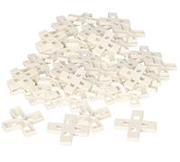 KOTARBAU® Lot de 200 croix de carrelage pour la pose de carreaux (10 mm - 200 pièces)