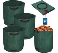 KOTARBAU® Lot de 3 sacs à déchets de jardin Benne à mortier 270 L Sac à plantes Sac à feuilles Sac à déchets de jardin Sac & conteneur Sacs à déchets de jardin Tontes de gazon pour déchets de jardin S