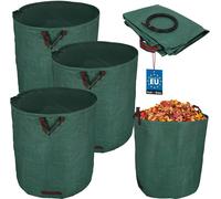 KOTARBAU® Lot de 3 sacs à déchets de jardin Benne à mortier 635 L Sac à plantes Sac à feuilles Sac à déchets de jardin Sac & conteneur Sacs à déchets de jardin Tontes de gazon pour déchets de jardin S