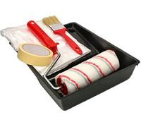 KOTARBAU® Lot de 5 articles de rechange pour peinture Multicolore, avec bac à peinture, kit complet de peinture avec rouleau de peinture de 180 mm, poignée de rouleau de peinture