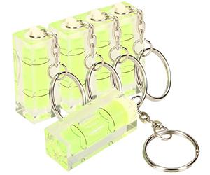 KOTARBAU® Lot de 5 niveaux à bulle comme porte-clés pratique