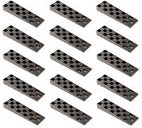 KOTARBAU® - Lot de 50 cales de montage en plastique - 150 x 44 x 20 mm - Pour fenêtres, portes, chambranle, cadres de fenêtres - Noir
