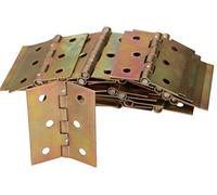 KOTARBAU® Lot de 50 charnières roulées pour meuble - 50 x 40 mm - Toutes les tailles - Galvanisées - Charnières de porte