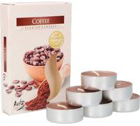 KOTARBAU® Lot de 6 bougies parfumées Bougies chauffe-plat café Durée de combustion 4 heures