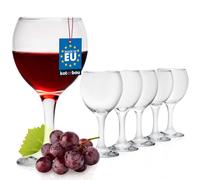KOTARBAU® Lot de 6 verres à vin rouge 210 ml - Verres à vin blanc - Verres à vin modernes - Verres à vin - Verres à vin - Verres à cocktail