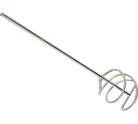 KOTARBAU® Malaxeur à mortier 100 mm pour mortier Colles Malaxeur hélicoïdal Acier galvanisé