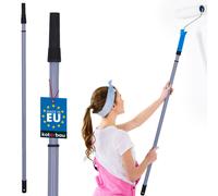 KOTARBAU® Manche télescopique 1m - 2m Manche télescopique avec support pour rouleaux de peintre