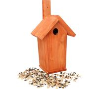 KOTARBAU® Mangeoire pour oiseaux Acajou à suspendre + nourriture e