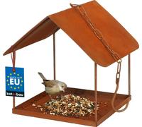 KOTARBAU® Mangeoire pour oiseaux Mangeoire pour oiseaux Ecorost Tôle
