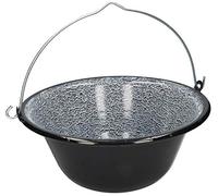 KOTARBAU® Marmite à goulasch hongroise émaillée 13 l à suspendre sur trépied