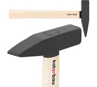 KOTARBAU® Marteau 0,3 kg avec manche en bois Marteau en acier 260 mm Marteau de serrurier Marteaux de proposition Marteau d'ingénieur Outillage