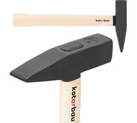 KOTARBAU® Marteau 0,4 kg avec manche en bois Marteau en acier 260 mm Marteau de serrurier Marteaux de proposition Marteau d'ingénieur Outillage