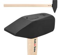 KOTARBAU® Marteau 10 kg avec manche en bois Marteau en acier 900 mm Marteau de serrurier Marteaux de proposition Marteau d'ingénieur Outillage