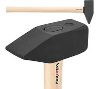 KOTARBAU® Marteau 8 kg avec manche en bois Marteau en acier 800 mm Marteau de serrurier Marteaux de proposition Marteau d'ingénieur Outillage