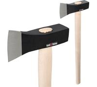 KOTARBAU® Marteau à hache 4 kg Hache manuelle Marteau fendeur avec manche en bois 90 cm Hache de camping Hache universelle Hachette à fendre pour le jardin et la forêt