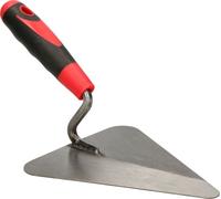 KOTARBAU® Maurer Spatule triangulaire en acier inoxydable soudée 180 mm Polie Soft