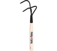 KOTARBAU® Mini cultivateur avec 3 dents, râteau à fleurs, griffe à fleurs, houe de jardin, cultivateur pour ameublir le sol, sarcloir pour les mauvaises herbes Outil de jardin pour l'entretien du jard