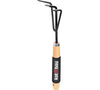 KOTARBAU® Mini cultivateur Griffe à fleurs Râteau à fleurs Cultivateur manuel Petit cultivateur 32cm