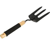 KOTARBAU® Mini fourche de jardin 140 mm pour rempoter les plantes Mini fourche à plantes pour désherber Mulching de la terre pour l'entretien du jardin