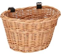 KOTARBAU® Mini panier à vélo en osier avec fixation pour sangle couleur naturelle