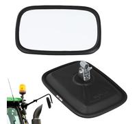 KOTARBAU® Miroir De Tracteur Universel Petit 18x12,5 Cm PVC 1 Pièce | Retroviseur Tracteur Agricole | Miroir Pour Machines Agricoles | Miroir Réglable Tracteur