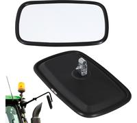 KOTARBAU® Miroir tracteur universel 19 x 23 cm PVC 1 pièce Miroir tracteur camion Miroir de recul avec support Miroir agriculture