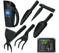 KOTARBAU® Outillage de Jardin, Kit Jardinage, PVC, Noir