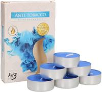 KOTARBAU® Pack de 6 bougies à réchaud parfumées Antitobacco Bougies à réchaud parfumées Durée de combustion 4 heures