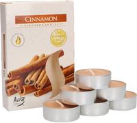 KOTARBAU® Pack de 6 bougies à réchaud parfumées Cinnamon Bougies à réchaud parfumées Durée de combustion 4 heures