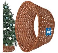 KOTARBAU® Panier de Sapin de noël Ø 60 cm Housse pour Sapin de Noël en Osier Support pour Sapin de Noël en Rotin Naturel Housse Cache Pied Sapin de Noel Osier rotin Sapin Osier Jupe Sapin Cache Sapin