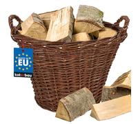 KOTARBAU® Panier en osier avec anses universel pour le rangement et les fleurs Ø 60 cm