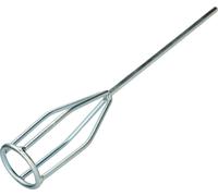 KOTARBAU® Panier mélangeur Mélangeur 60mm pour plâtre Mortier Colles Enduit Peintures Mélangeur hélicoïdal Mélangeur de peinture Mélangeur rond Mélangeur de peinture