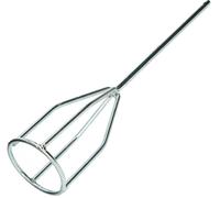 KOTARBAU® Panier mélangeur Mélangeur 80mm pour plâtre Mortier Colles Enduit Peintures Mélangeur hélicoïdal Mélangeur de peinture Mélangeur circulaire Mélangeur de peinture