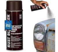 KOTARBAU® peinture antirouille en spray pour métal 400 ml brun RAL 8017 peinture spray zinc peinture antirouille pour clôture de jardin portails peinture métal aérosol peinture aérosol DIY