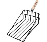 KOTARBAU® Pelle à légumes Pelle à pommes de terre Pelle à légumes en fil d'acier Fourche à pommes de terre avec manche Pelle à main Pelle de jardin Petite pelle à plantes