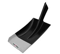 KOTARBAU® Pelle à sable - 295 x 245 mm - Robuste - Pour le jardin - Diamètre du manche : 38 mm - En acier - Pour ramasser des matériaux en vrac - Sans manche