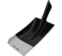 KOTARBAU® Pelle à sable robuste 295 x 245 mm Pelle de jardin pour tige de 38 mm de diamètre Pelle en acier pour ramasser les matériaux en vrac SANS PILE