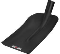 KOTARBAU® Pelle robuste 270 x 244 mm Pelle de jardin pour tige de 38 mm de diamètre Pelle en acier pour ramasser les matériaux en vrac SANS PILIER