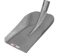 KOTARBAU® Pelle robuste 285 x 230 mm Pelle de jardin pour tige de 38 mm de diamètre Pelle en acier pour ramasser les matériaux en vrac SANS PILE