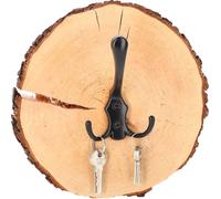 KOTARBAU® Pendentif rond en bois Décoratif Style à la mode Pendentif rond en bois pour arbre S/M