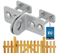 KOTARBAU® Pêne dormant 30 mm Fermeture de cave Pêne dormant de sécurité pour cadenas Serrure Dispositif de ferrure de porte Cadenas de porte Vissage