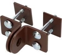 KOTARBAU® Pêne dormant 40 mm Fermeture de cave Pêne dormant de sécurité pour cadenas Serrure Dispositif de ferrure de porte Cadenas de porte Vissage