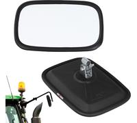 KOTARBAU® Petit rétroviseur de tracteur Universel 18 x 12,5 cm PVC 1 pièce Rétroviseur extérieur de tracteur avec support