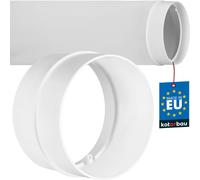 KOTARBAU® Pièce de jonction pour conduit de ventilation rond Ø 100 mm