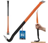 Kotarbau® - Pied de biche forgé - 600 mm - Résistant à la flexion - Pied de biche double face en acier