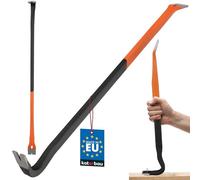 Kotarbau® - Pied de biche forgé - 700 mm - Résistant à la flexion - Pied de biche double face en acier