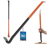 Kotarbau® - Pied de biche forgé - 800 mm - Résistant à la flexion - Pied de biche double face en acier